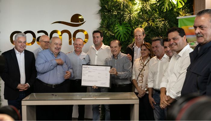 Foto: Roberto Dziura Jr/AEN Estado entrega licença para instalação de usina de etanol de milho de R$ 1,7 bilhão da Coamo